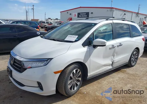 2024 Honda Odyssey Ex-L из США, поврежденный, VIN 5FNRL6H68RB010879